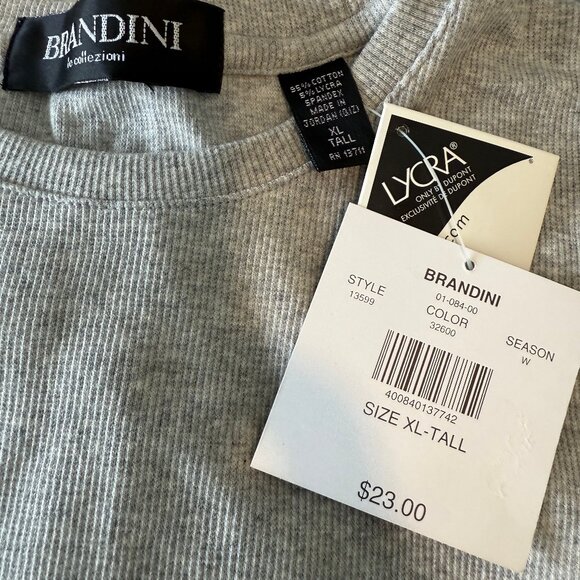 Men's XLT Brandini Ribbed Casual XLT Beige - Picture 3 of 3